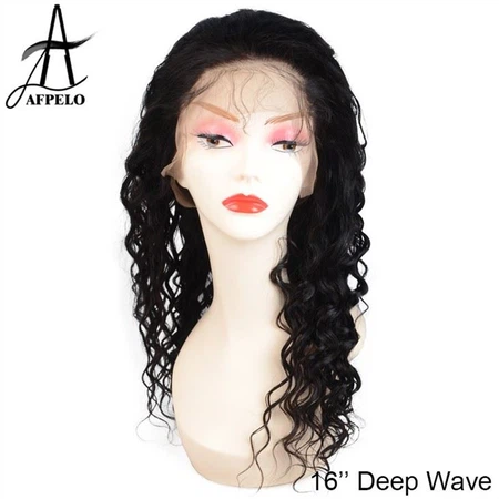 Natural Full Machine Made Wigs